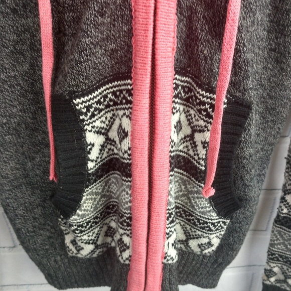 Anthropologie Sherpa Hoodie Pockets - Picture 5 of 7